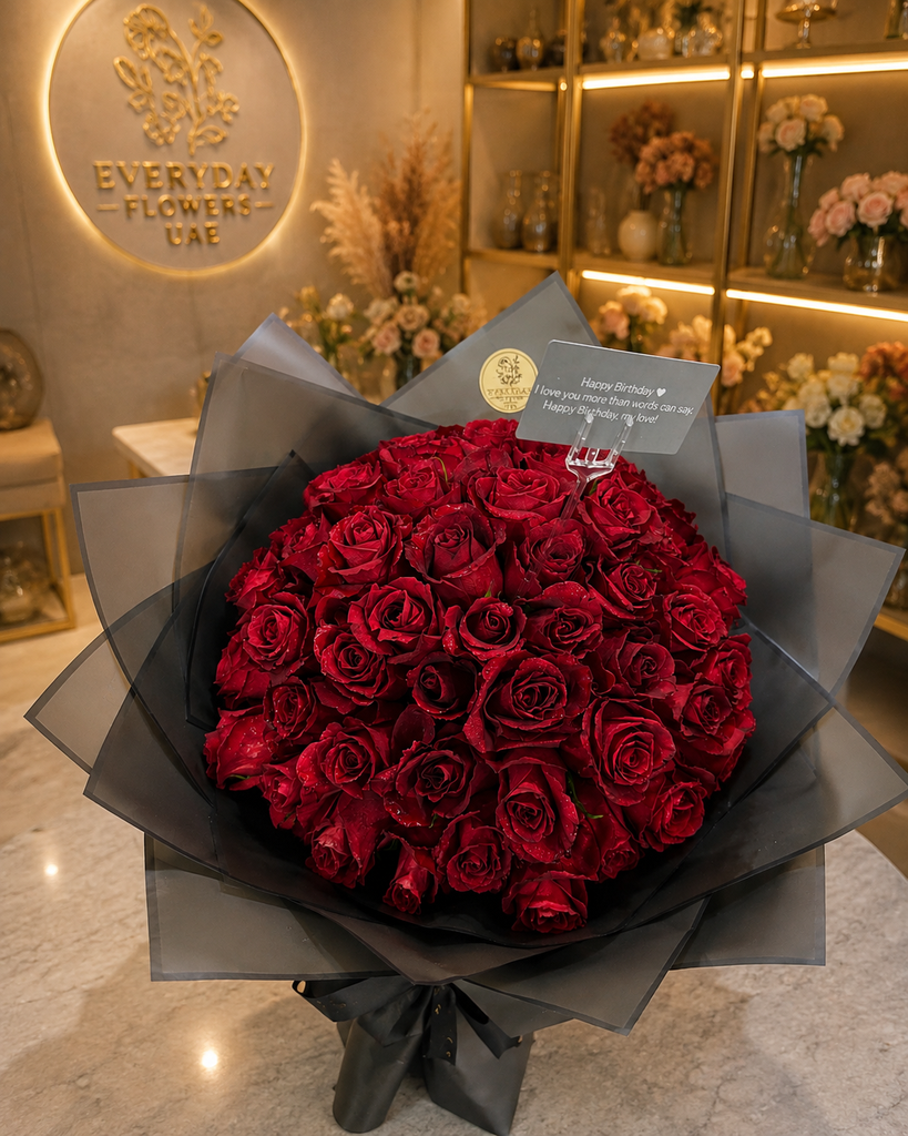 50 Roses 🌹 Luxury Wrapping